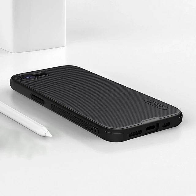 Чохол Nillkin Super Frosted Shield Pro для iPhone 16e Black with MagSafe (6902048296008)