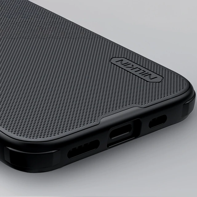 Чохол Nillkin Super Frosted Shield Pro для iPhone 16e Black with MagSafe (6902048296008)