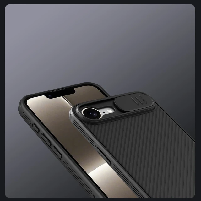 Чохол Nillkin CamShield Pro для iPhone 16e Black with MagSafe (6902048296046)