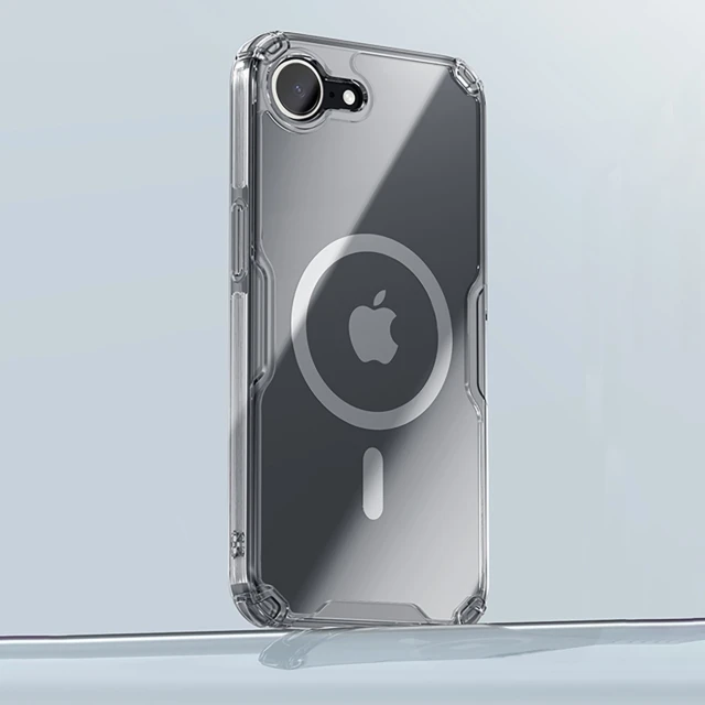 Чохол Nillkin Nature Pro для iPhone 16e Transparent with MagSafe (6902048296145)