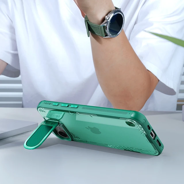 Чехол Nillkin Iceblade Prop для iPhone 16e Green (6902048296336)
