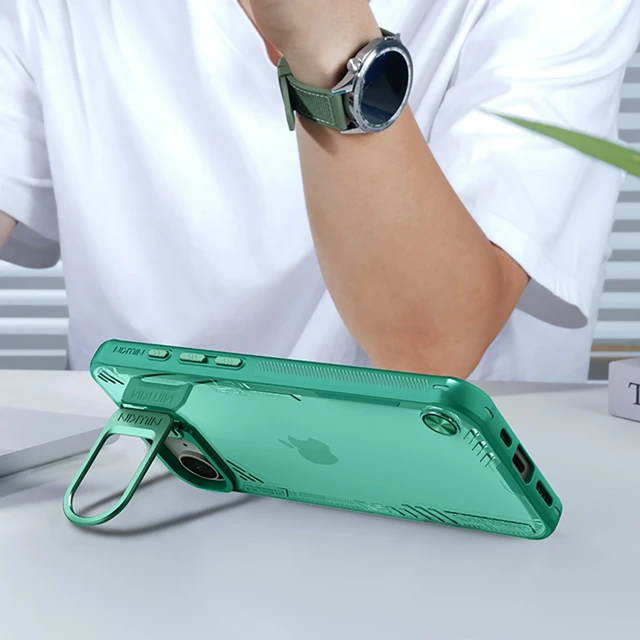 Чохол Nillkin Iceblade Prop для iPhone 16e Green (6902048296350)