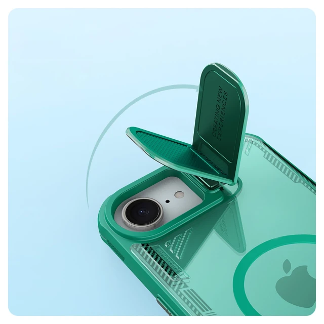 Чехол Nillkin Iceblade Prop для iPhone 16e Green with MagSafe (6902048296374)