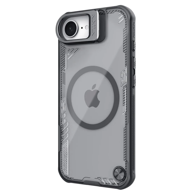 Чохол Nillkin Iceblade Prop для iPhone 16e Black with MagSafe (6902048296381)