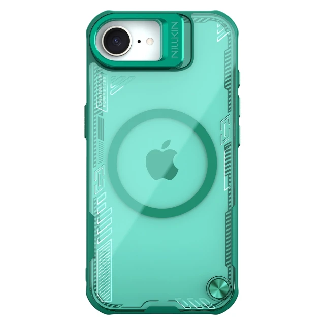 Чехол Nillkin Iceblade Prop для iPhone 16e Green with MagSafe (6902048296398)