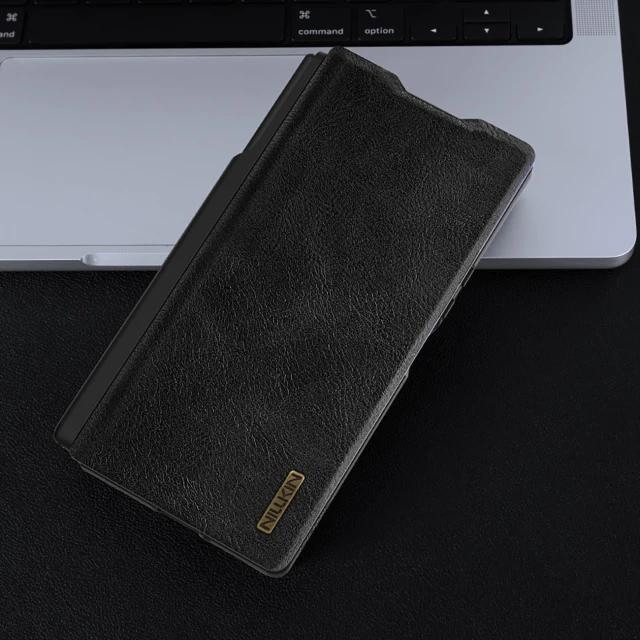 Чохол Nillkin Qin Pro для Samsung Galaxy Z Fold 7 Black (6902048298842)