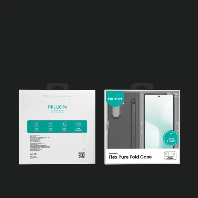 Чохол Nillkin Flex Pure Fold для Samsung Galaxy Z Fold 7 Black (6902048298910)