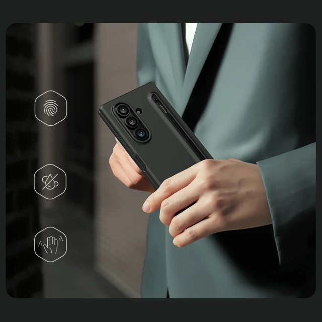 Чохол Nillkin Flex Pure Fold для Samsung Galaxy Z Fold 7 Black (6902048298910)