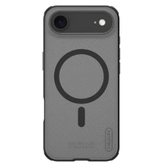 Чохол Nillkin Super Frosted Shield Pro Magnetic для iPhone 17 Air Transparent Black with MagSafe (6902048303737)