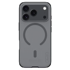 Чохол Nillkin Super Frosted Shield Pro Magnetic для iPhone 17 Pro Transparent Black with MagSafe (6902048303751)