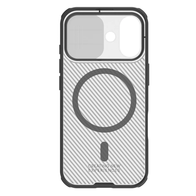 Чохол Nillkin CamShield Pro Magnetic для iPhone 17 Transparent Black with MagSafe (6902048303874)