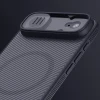 Чохол Nillkin CamShield Pro Magnetic для iPhone 17 Air Transparent Black with MagSafe (6902048303898)