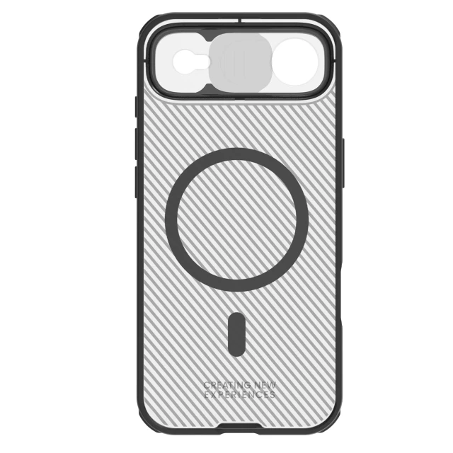 Чохол Nillkin CamShield Pro Magnetic для iPhone 17 Air Transparent Black with MagSafe (6902048303898)