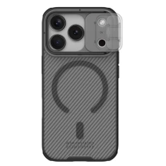 Чохол Nillkin CamShield Pro Magnetic для iPhone 17 Pro Max Transparent Black with MagSafe (6902048303935)