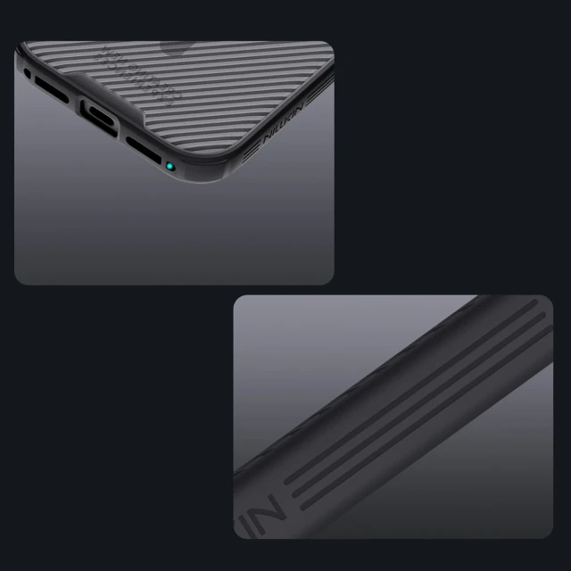 Чохол Nillkin CamShield Pro Magnetic для iPhone 17 Pro Max Transparent Black with MagSafe (6902048303935)