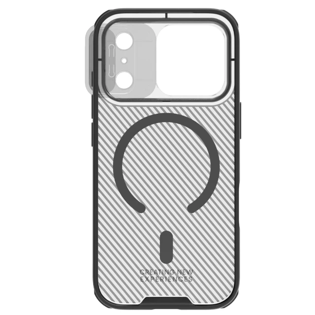 Чохол Nillkin CamShield Pro Magnetic для iPhone 17 Pro Max Transparent Black with MagSafe (6902048303935)