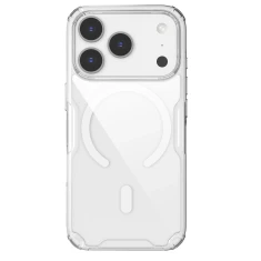 Чохол Nillkin Nature TPU Pro Magnetic для iPhone 17 Pro White with MagSafe (6902048304086)