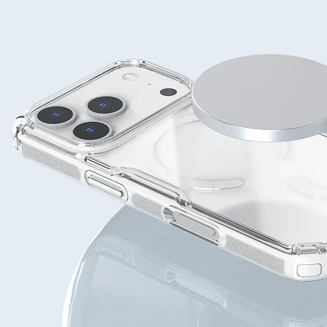 Чохол Nillkin Nature TPU Pro Magnetic для iPhone 17 Pro White with MagSafe (6902048304086)