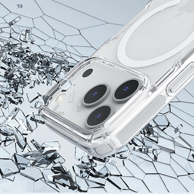 Чохол Nillkin Nature TPU Pro Magnetic для iPhone 17 Pro White with MagSafe (6902048304086)