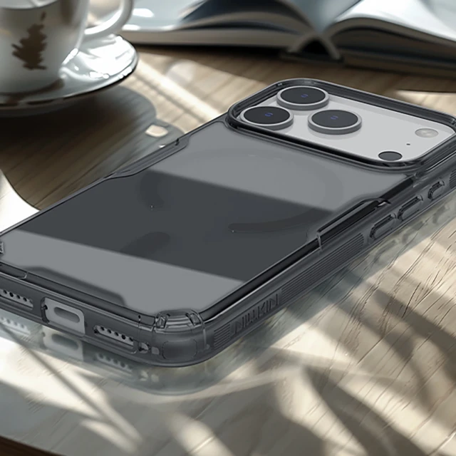 Чохол Nillkin Nature TPU Pro Magnetic для iPhone 17 Pro White with MagSafe (6902048304086)