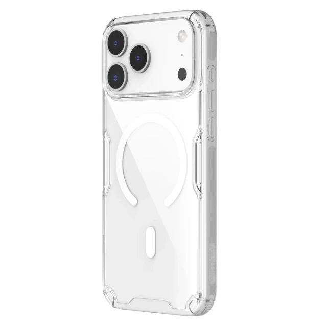 Чохол Nillkin Nature TPU Pro Magnetic для iPhone 17 Pro Max Transparent with MagSafe (6902048304093)