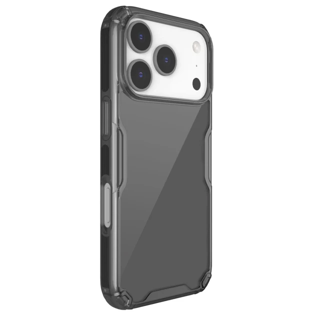Чохол Nillkin Nature TPU Pro для iPhone 17 Pro Semi-Transparent Black (6902048304789)