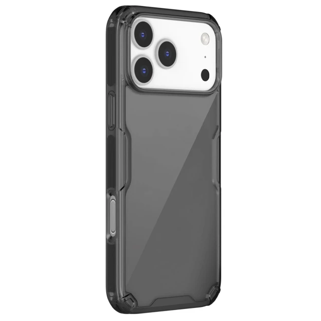 Чохол Nillkin Nature TPU Pro для iPhone 17 Pro Max Semi-Transparent Black (6902048304796)