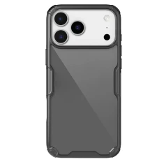 Чохол Nillkin Nature TPU Pro для iPhone 17 Pro Max Semi-Transparent Black (6902048304796)