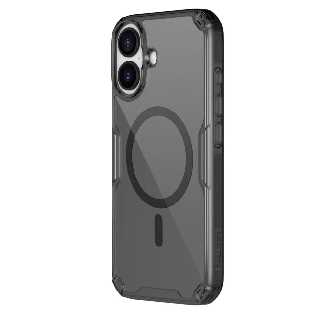 Чохол Nillkin Nature TPU Pro Magnetic для iPhone 17 Black with MagSafe (6902048304802)