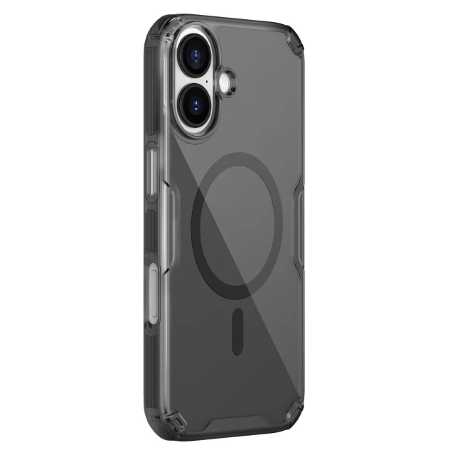 Чохол Nillkin Nature TPU Pro Magnetic для iPhone 17 Black with MagSafe (6902048304802)