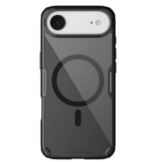 Чохол Nillkin Nature TPU Pro Magnetic для iPhone 17 Air Semi-Transparent Black with MagSafe (6902048304819)
