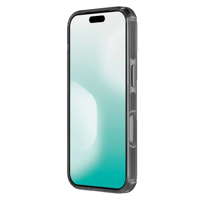 Чохол Nillkin Nature TPU Pro Magnetic для iPhone 17 Pro Напівпрозорий чорний with MagSafe (6902048304826)