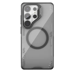 Чохол Nillkin Iceblade Prop Magnetic з захистом камери для Samsung Galaxy S26 Ultra прозоро-чорний with MagSafe (6902048307070)