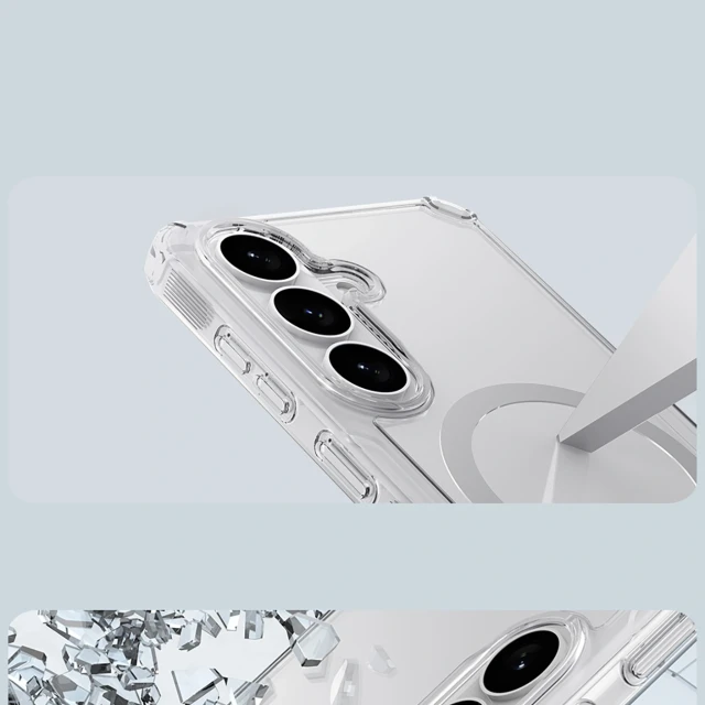 Чохол Nillkin Nature TPU Pro для Samsung Galaxy S26 Plus білий with MagSafe (6902048307292)