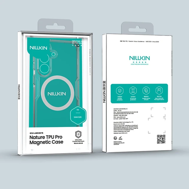 Чохол Nillkin Nature TPU Pro для Samsung Galaxy S26 Plus білий with MagSafe (6902048307292)