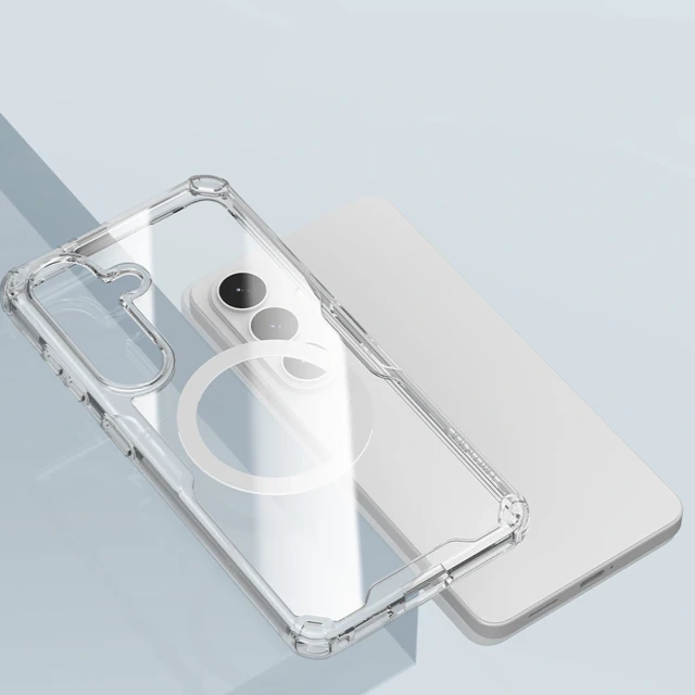 Чохол Nillkin Nature TPU Pro для Samsung Galaxy S26 Plus білий with MagSafe (6902048307292)