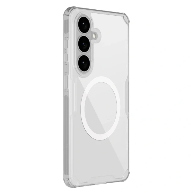 Чохол Nillkin Nature TPU Pro для Samsung Galaxy S26 білий with MagSafe (6902048307377)