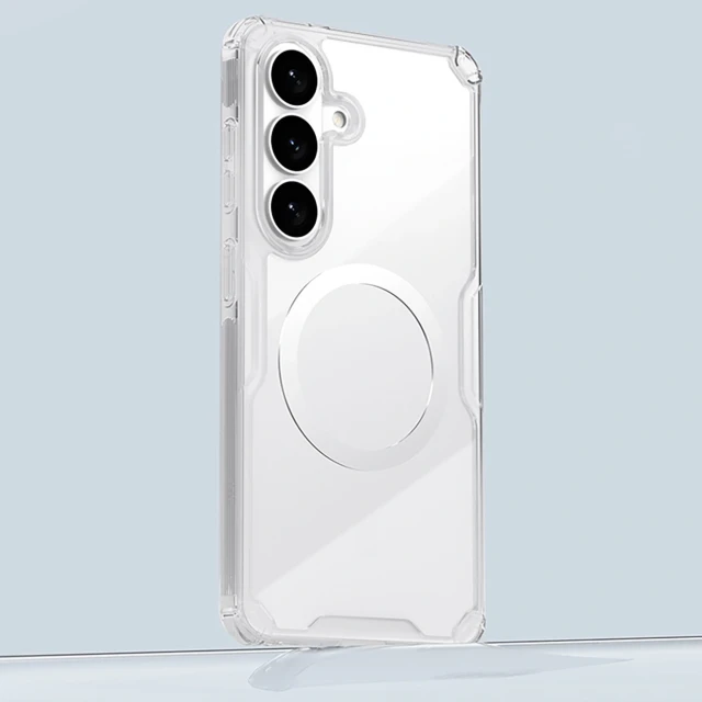Чохол Nillkin Nature TPU Pro для Samsung Galaxy S26 білий with MagSafe (6902048307377)