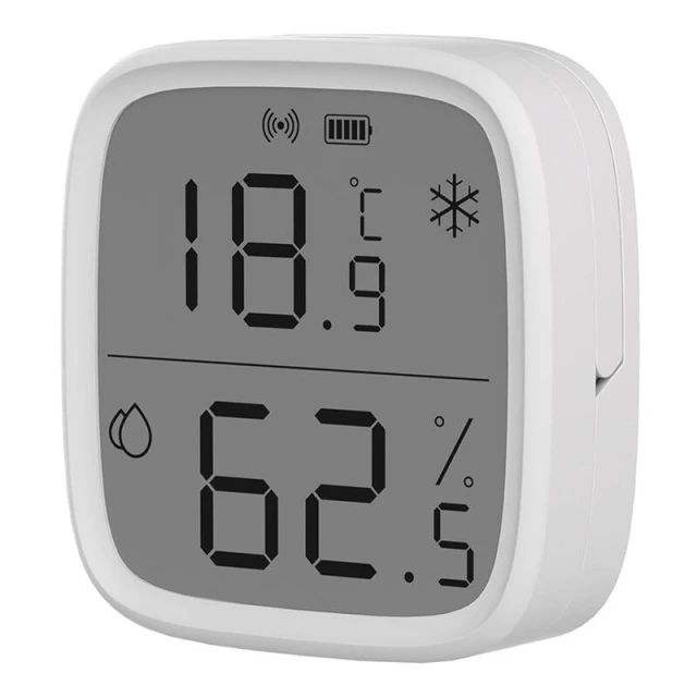 Датчик температури та вологості ZigBee LCD Sonoff SNZB-02D (SNZB-02D)