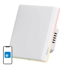Розумний сенсорний настінний перемикач Wi-Fi Sonoff TX T5 1C (1-канальний) (T5-1C-86)