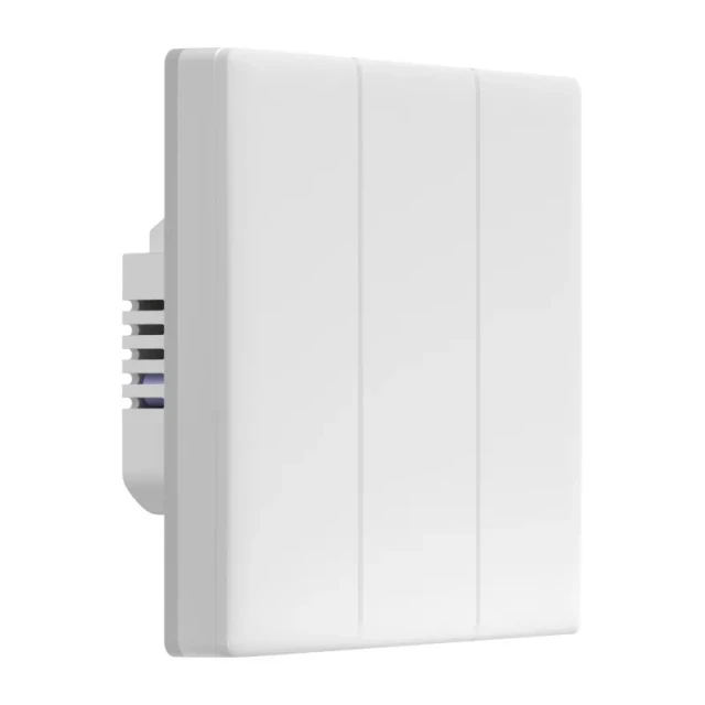 Розумний сенсорний настінний вимикач Wi-Fi Sonoff TX T5 3C (3-канальний) (T5-3C-86)