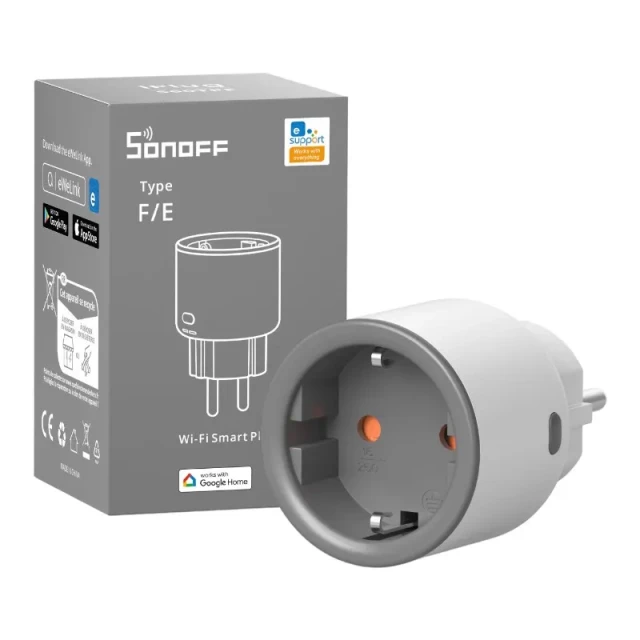 Умная розетка WiFi Sonoff S60TPF (S60TPF)