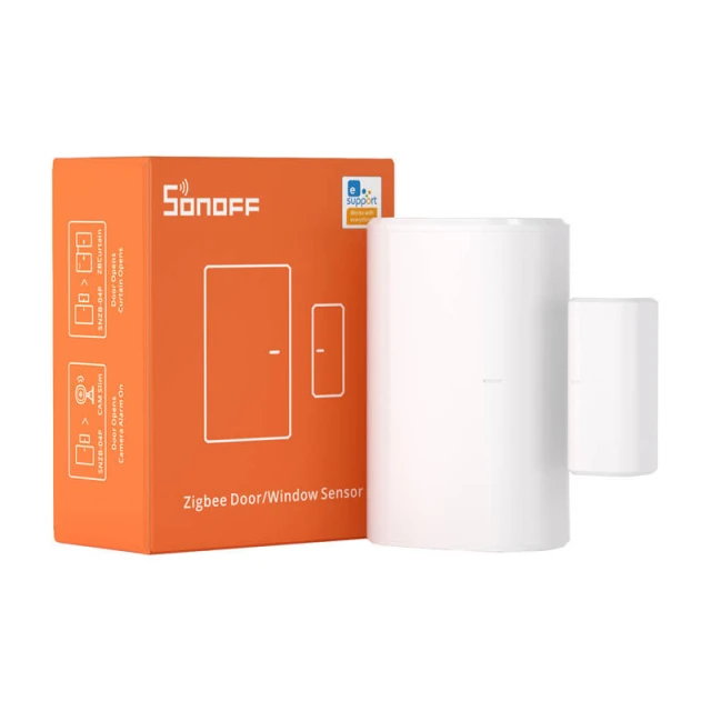 Датчик відкриття дверей та вікон ZigBee Sonoff SNZB-04P (+батарея) (SNZB-04P)