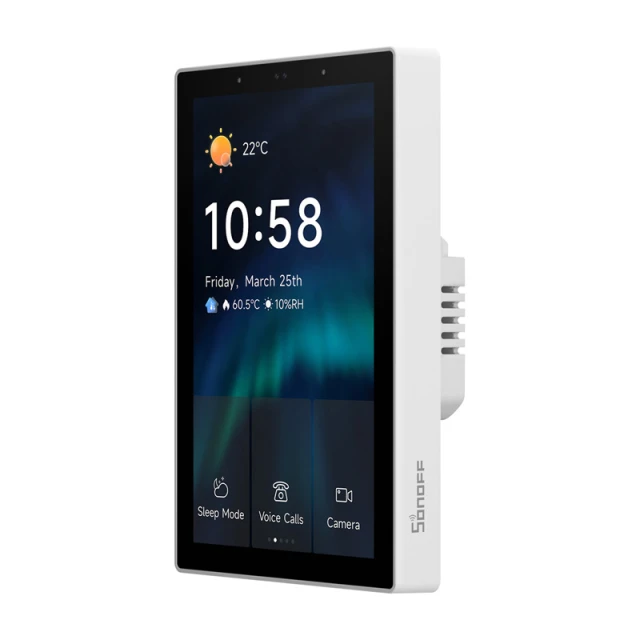 Панель керування WiFi/Bluetooth/ZigBee Matter SONOFF NSPanel Pro 120 White (NSPanel120PW)