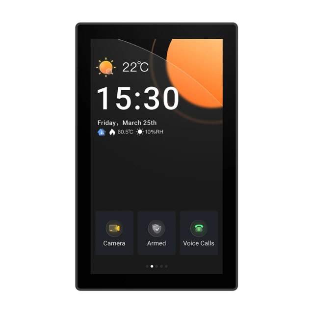 Панель керування WiFi/Bluetooth/ZigBee Matter SONOFF NSPanel Pro 120 Black (NSPanel120PB)