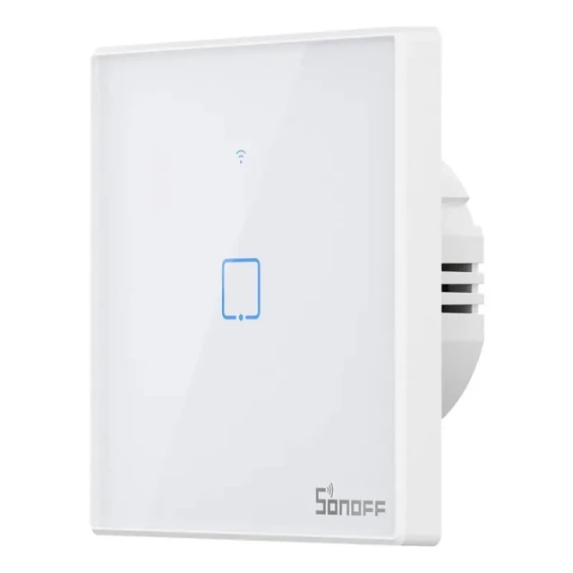 Сенсорний вимикач світла WiFi + RF 433 Sonoff T2 EU TX 1-канальний (T2EU1C-TX)