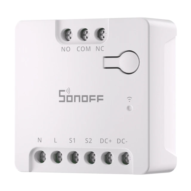 Перемикач WiFi SONOFF MINI-D Matter (AC/DC 12-48V, безпотенціальний контакт) (MINI-D)