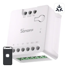 Перемикач WiFi SONOFF MINI-D Matter (AC/DC 12-48V, безпотенціальний контакт) (MINI-D)