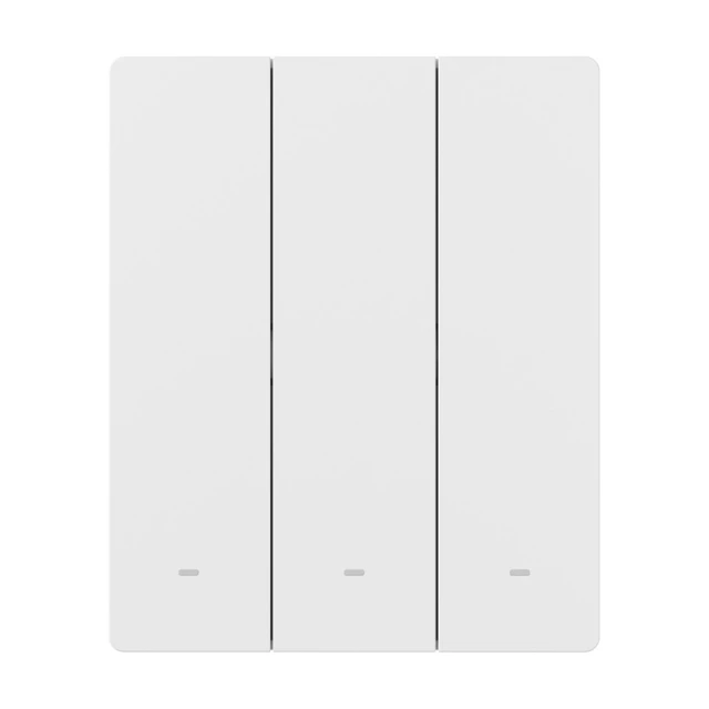 Розумний сенсорний настінний вимикач Sonoff ZBM5-3C-80W (3-канальний) Zigbee (ZBM5-3C-80W)