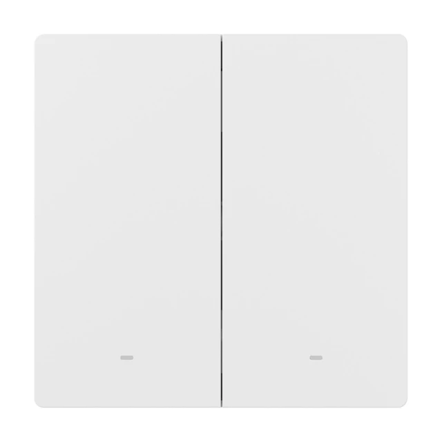 Умный сенсорный настенный выключатель Sonoff ZBM5-2C-86W (2-канальный) Zigbee (ZBM5-2C-86W)